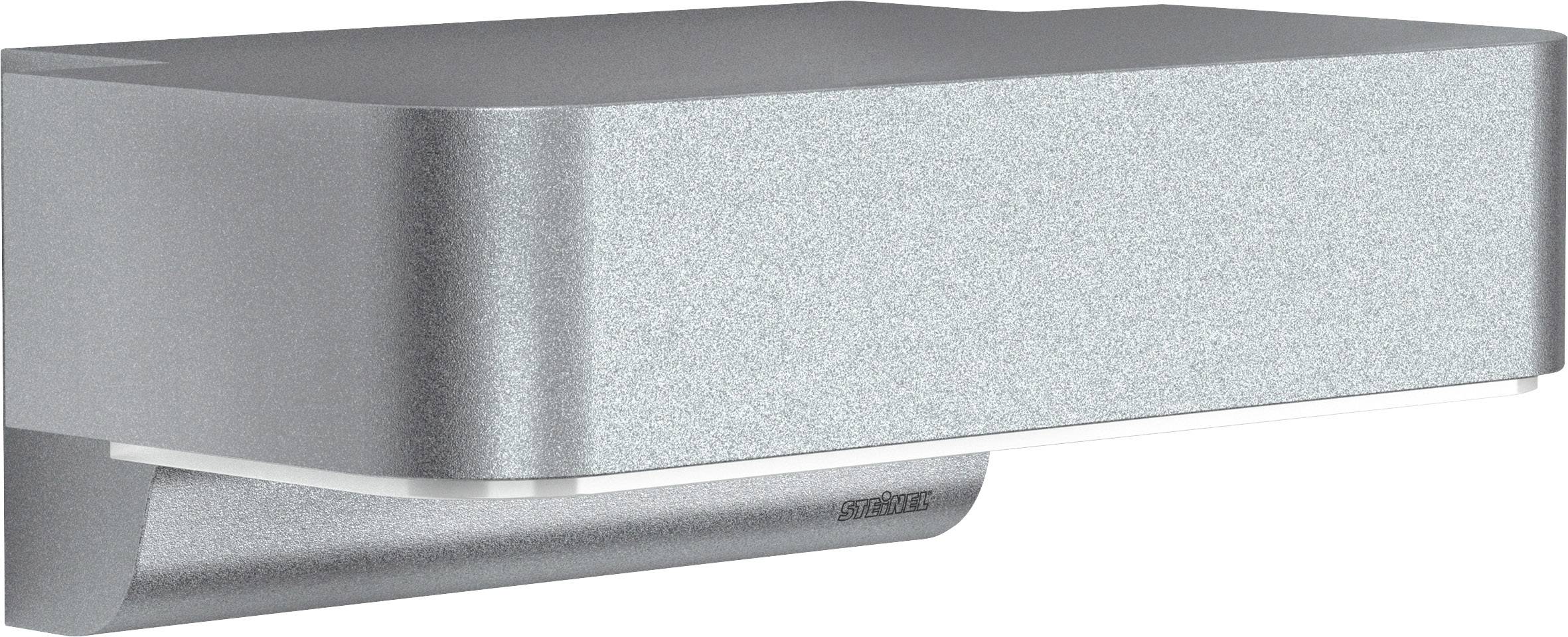Applique LED extérieure avec détecteur de mouvement Steinel L 800 S 671419 LED intégrée argent