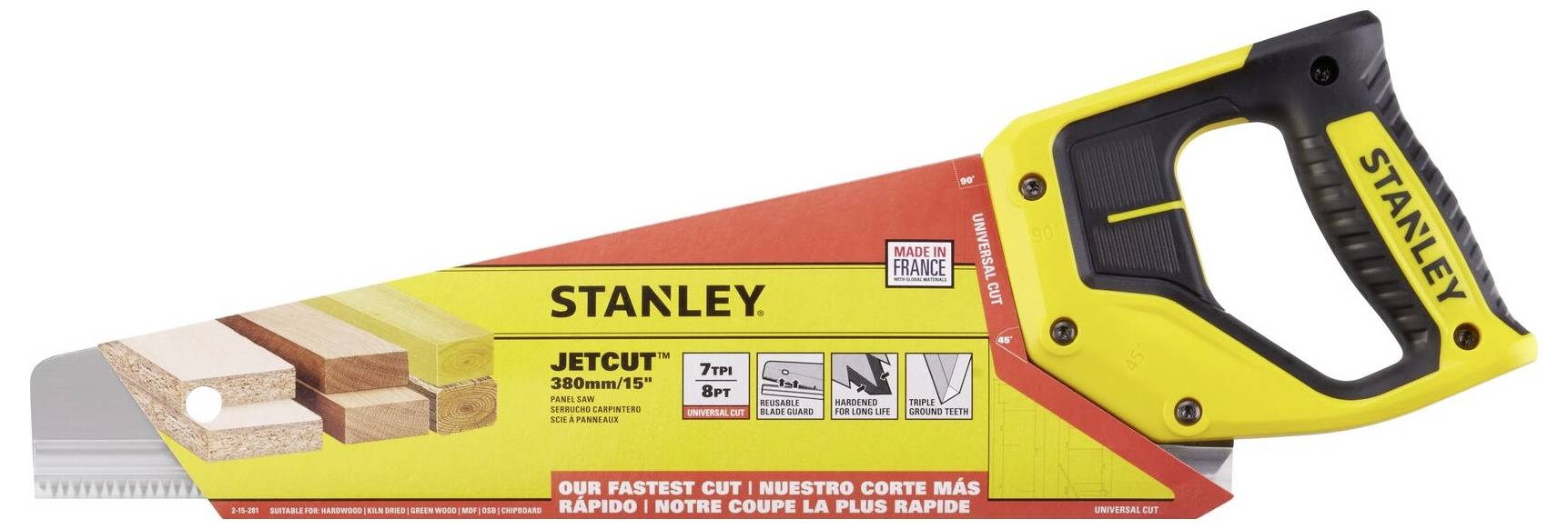 STANLEY 2-15-281 2-15-281 Scie égoïne