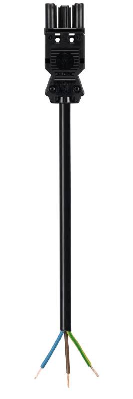 Câble de raccordement Wieland 99.407.6046.6 noir