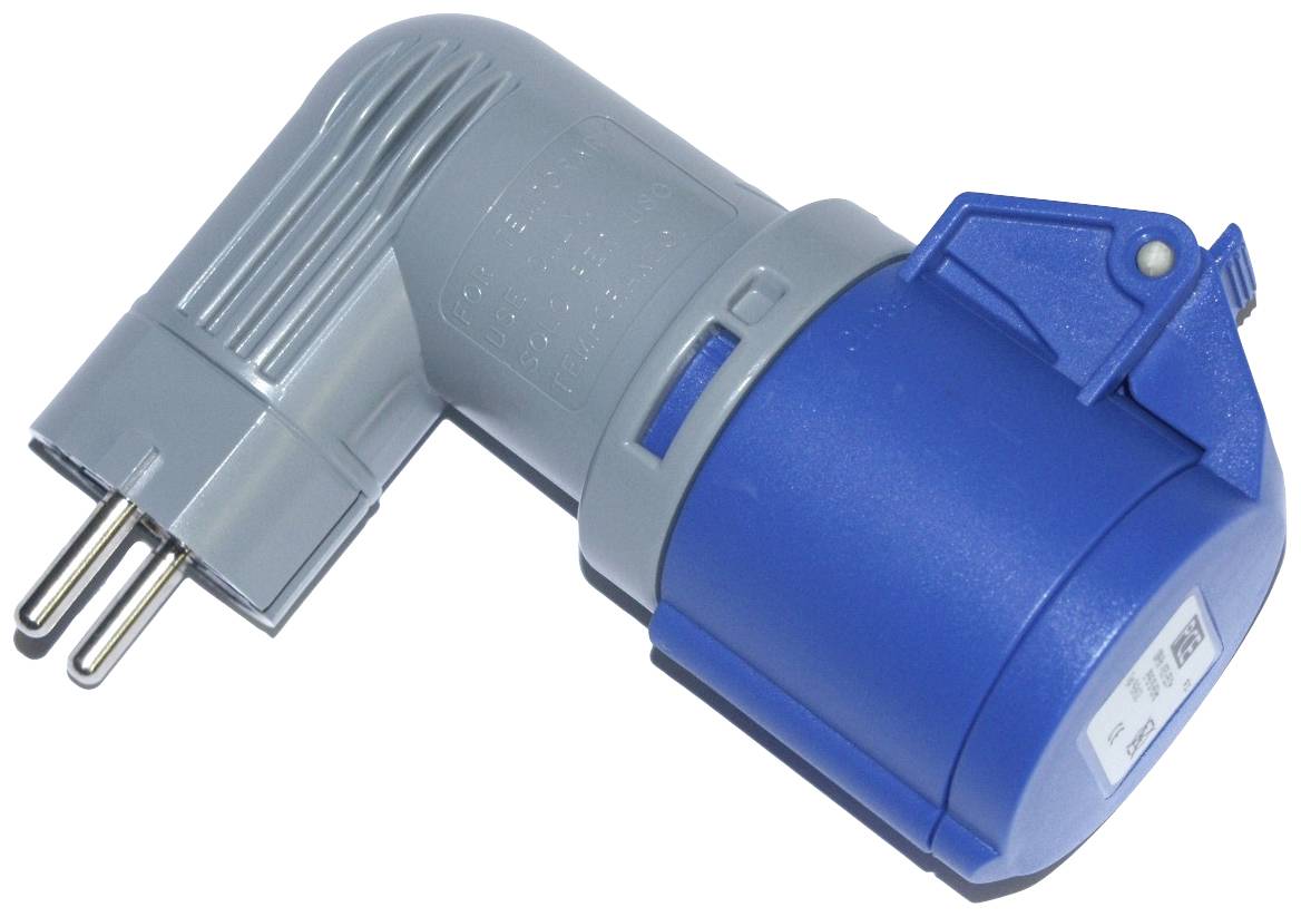 PCE 9434100is Adaptateur CEE-CARA 16 A 3 pôles 230 V