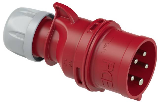 Inverseur de phase CEE 16 A 5 pôles PCE 16 A 7015-6 400 V rouge 1 pc(s)