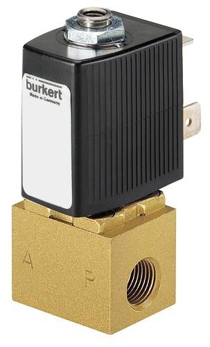 Bürkert Vanne à commande directe 163623 6012 24 V/DC Matériau du boîtier laiton Matériau isolant FKM 1 pc(s)