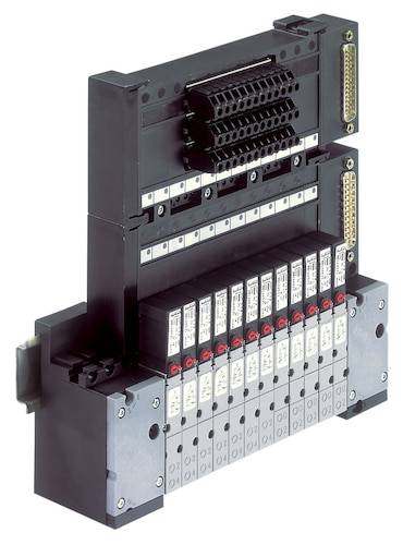 Bürkert 8640 237090 Ilot de vannes 16x 5/2 voies Commande (pneumatique) multipolaire 1 pc(s)