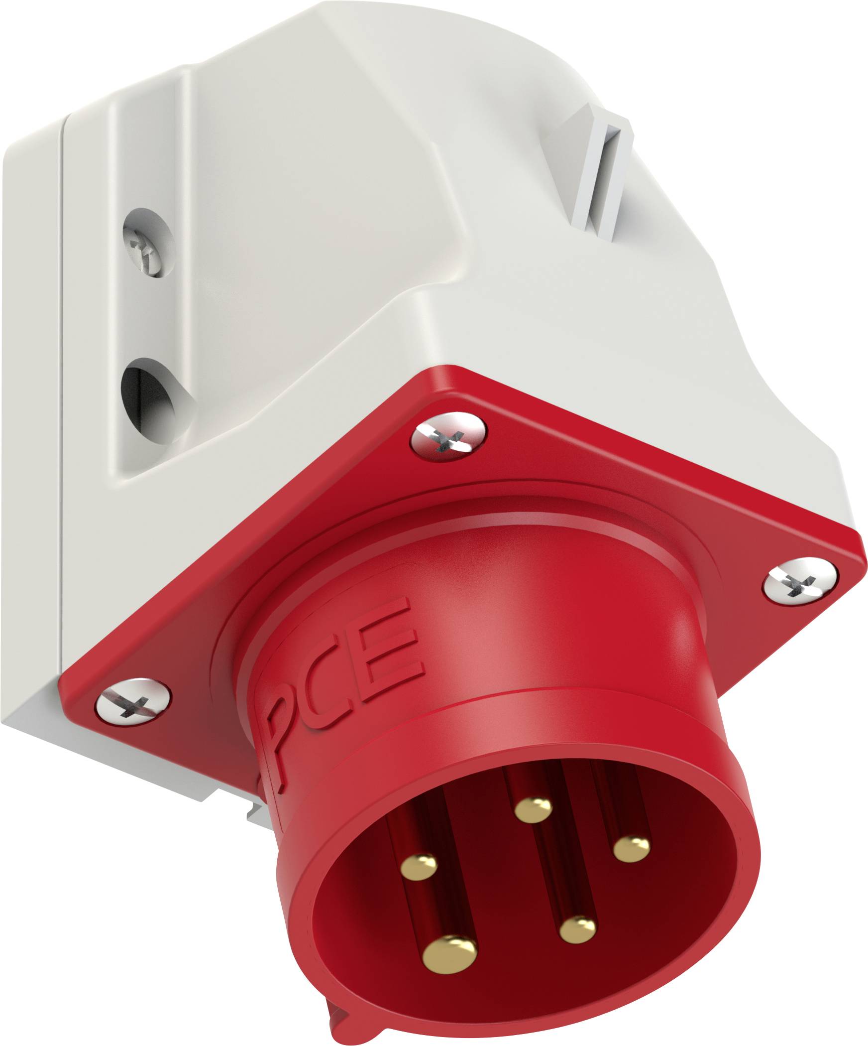 Prise murale mâle CEE 16 A 5 pôles PCE 515-6 400 V rouge 1 pc(s)