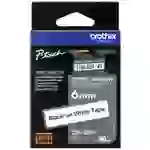 Ruban d'étiquetage à adhérence extra-forte Brother TZe, TZ TZe-S211 Couleur de ruban: blanc Couleur de police:noir 6 mm 8 m Ruban d'étiquetage à adhérence extra-forte Brother TZe, TZ TZe-S211 Couleur de ruban: blanc Couleur de police:noir 6 mm 8 m
