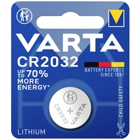 Varta Pile bouton CR 2032 3 V 230 mAh lithium LITHIUM Coin CR2032 Bli 1 Varta Pile bouton CR 2032 3 V 230 mAh lithium LITHIUM Coin CR2032 Bli 1