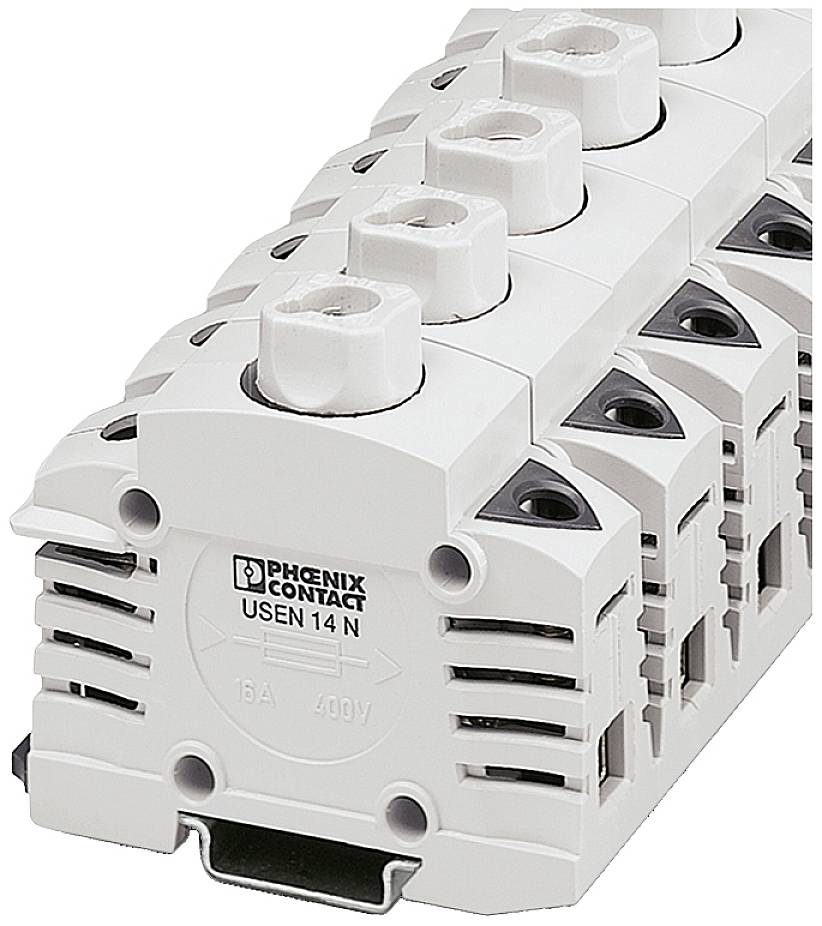Bloc de jonction porte-fusible Contenu: 1 pc(s) Phoenix Contact USEN 14 N 3048357