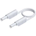 SKS Hirschmann MLS WS 100/2,5 Cordon de mesure de sécurité Banane mâle 4 mm Banane mâle 4 mm 1.00 m blanc 1 pc(s) SKS Hirschmann MLS WS 100/2,5 Cordon de mesure de sécurité Banane mâle 4 mm Banane mâle 4 mm 1.00 m blanc 1 pc(s)