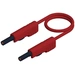 SKS Hirschmann MLB 200/1 V rt Cordon de mesure Banane mâle 4 mm Banane mâle 4 mm 2.00 m rouge 1 pc(s) SKS Hirschmann MLB 200/1 V rt Cordon de mesure Banane mâle 4 mm Banane mâle 4 mm 2.00 m rouge 1 pc(s)