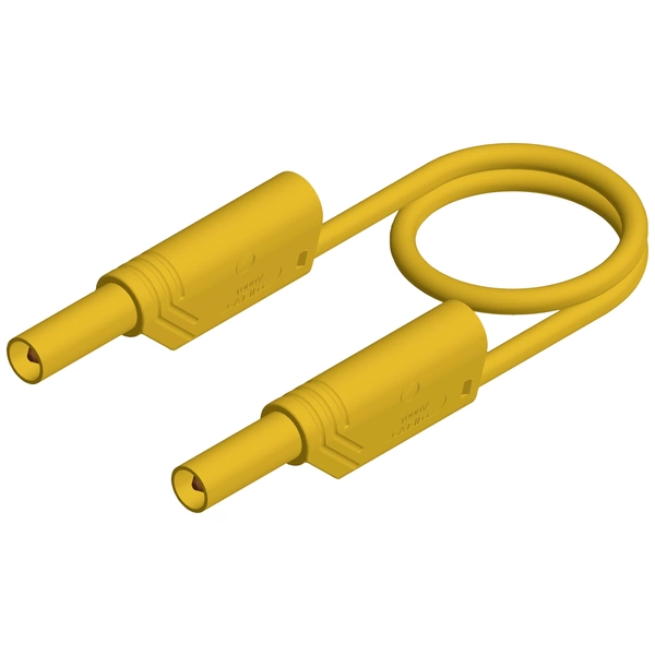 SKS Hirschmann MLS SIL WS 100/1 Cordon de mesure de sécurité Banane mâle 4 mm Banane mâle 4 mm 1.00 m jaune 1 pc(s) SKS Hirschmann MLS SIL WS 100/1 Cordon de mesure de sécurité Banane mâle 4 mm Banane mâle 4 mm 1.00 m jaune 1 pc(s)