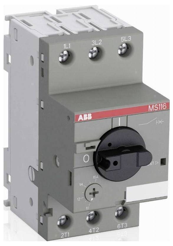 Disjoncteur de protection moteur réglable ABB MS 116-2,5 1SAM 250 000 R1007 690 V/AC 2.5 A 1 pc(s)
