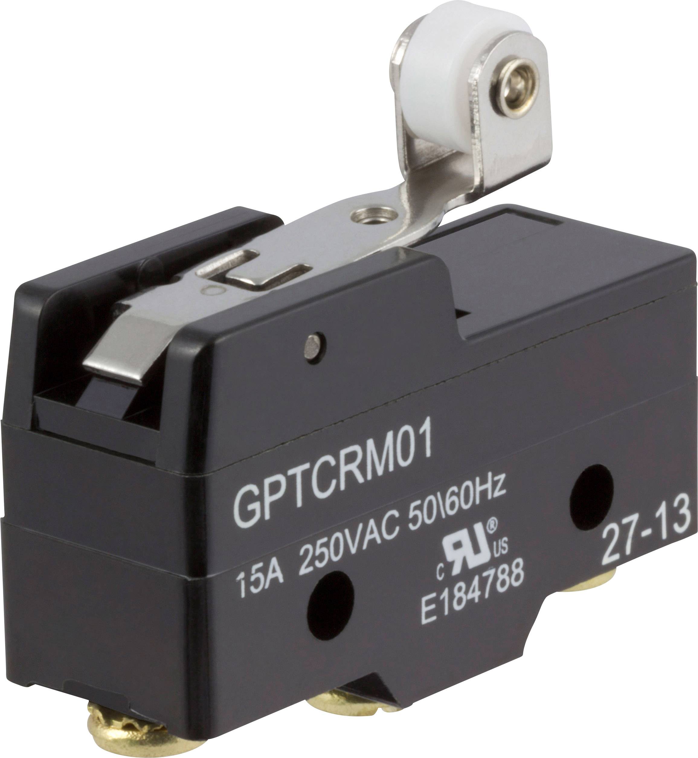 ZF GPTCRM01 Microrupteur GPTCRM01 250 V/AC 15 A 1 x On/(On) à rappel 1 pc(s)