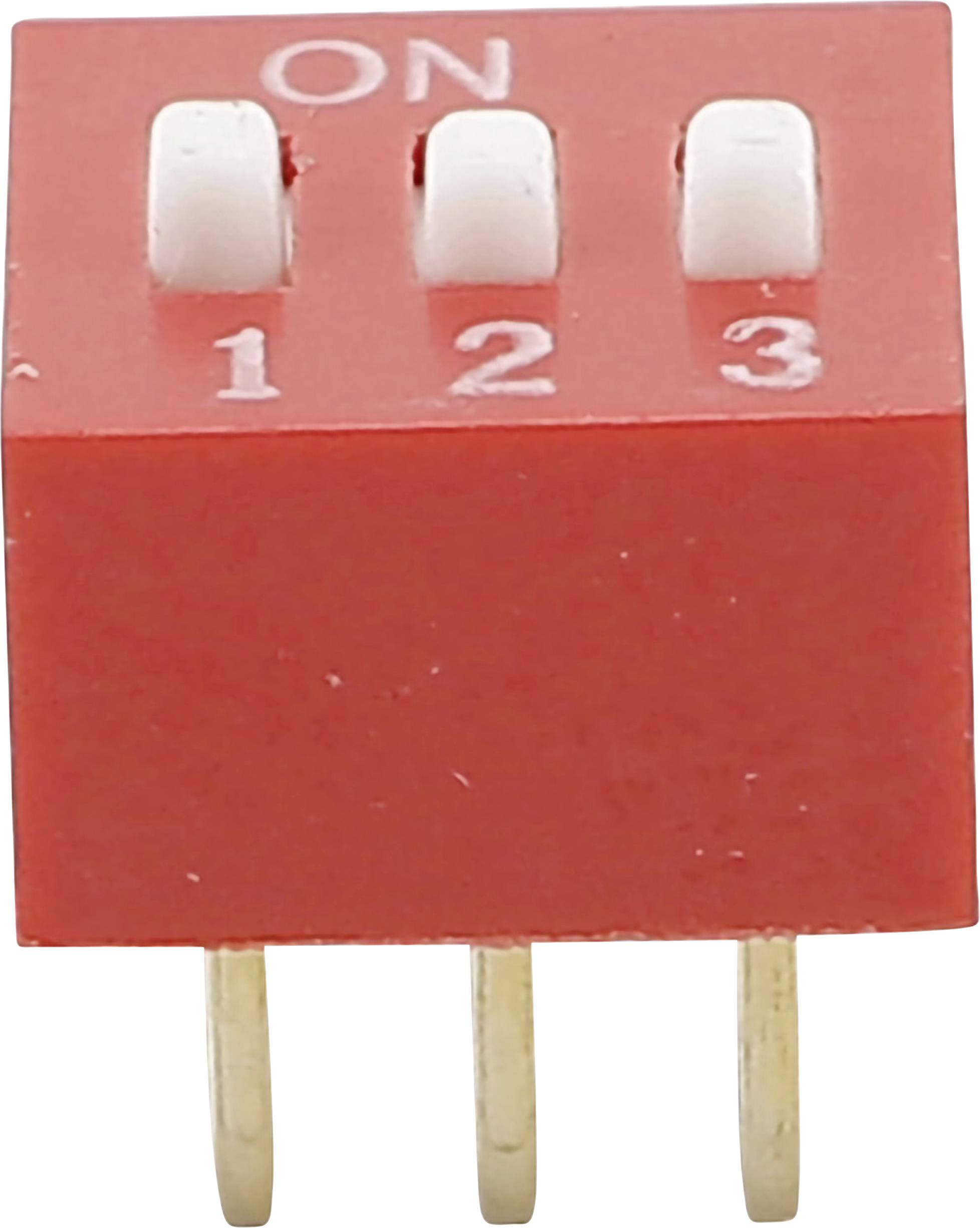 Interrupteur DIP TRU COMPONENTS 709426 Nombre de pôles 3 standard