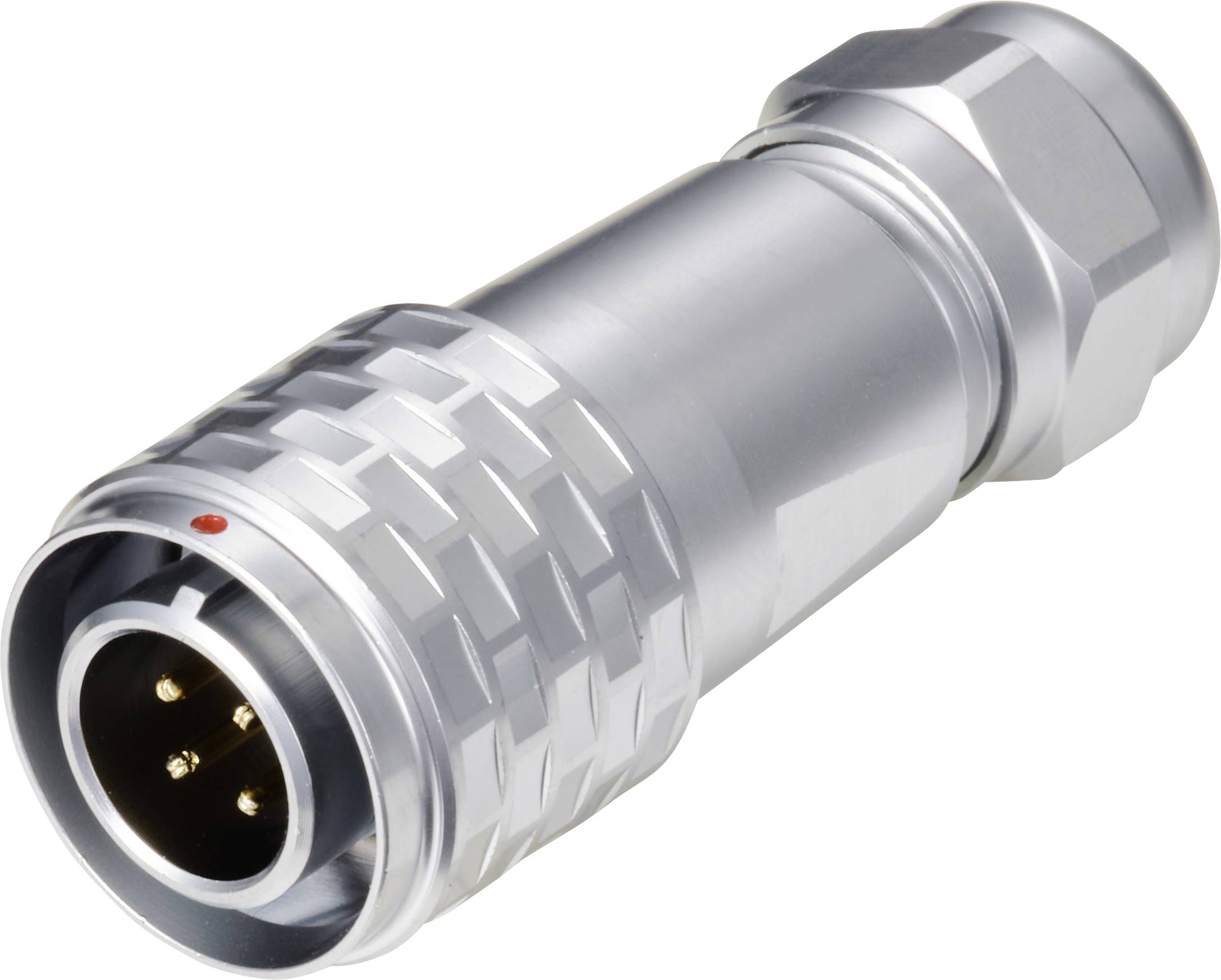 circulaire mâle, droit Ø 12 4 pôles 200 V/AC 5 A IP67 Push-Pull Weipu SF1210/P4 I