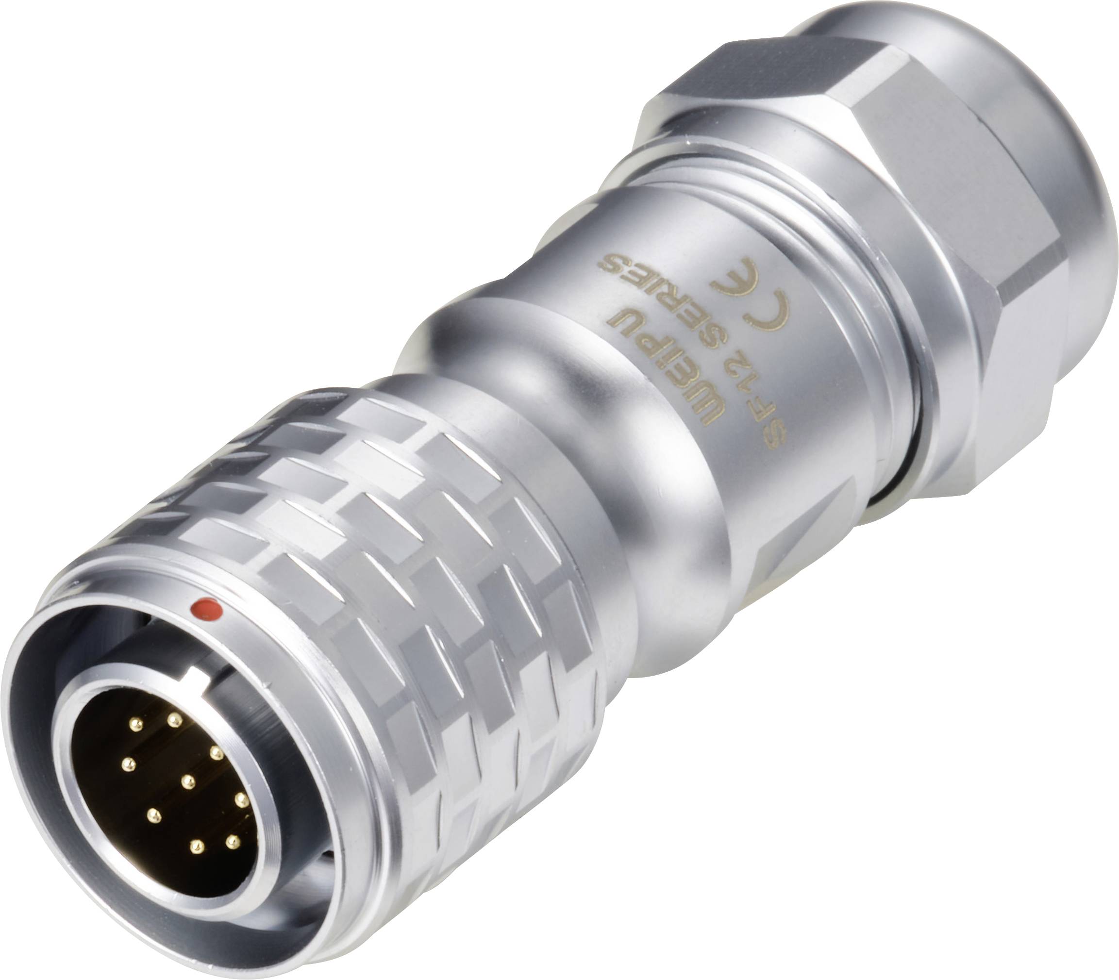 circulaire mâle, droit Ø 12 9 pôles 3 A IP67 Push-Pull Weipu SF1210/P9 II