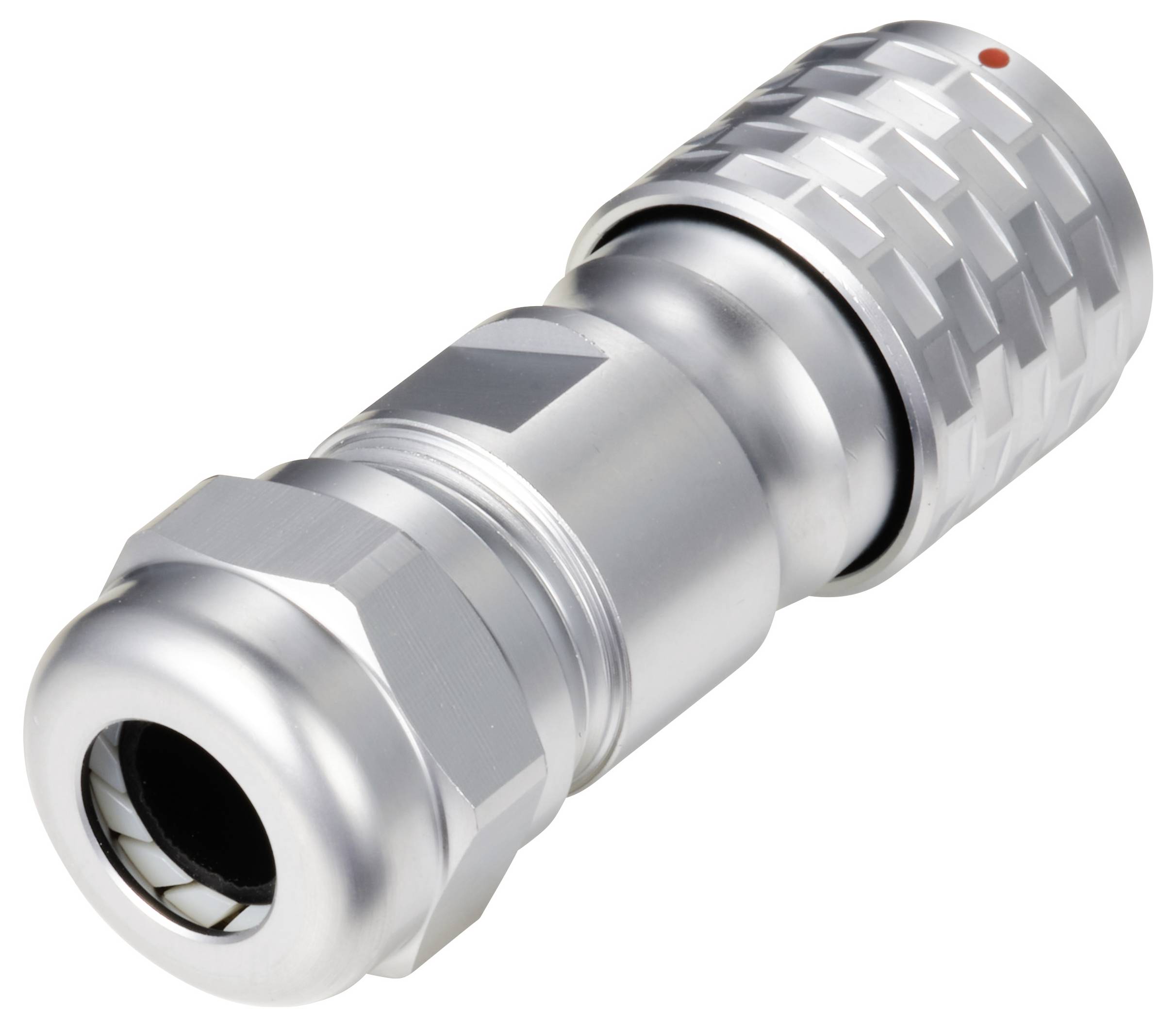 Connecteur de câble circulaire femelle, droit Ø 12 6 pôles 125 V/AC 5 A IP67 Push-Pull Weipu SF1210/S6 II