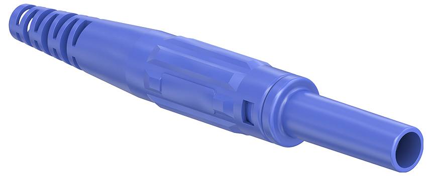 Fiche banane femelle de sécurité Ø de la broche: 4 mm Stäubli XK-410 66.9155-23 bleu 1 pc(s)