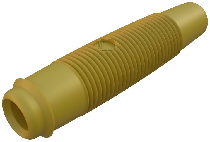 Fiche banane femelle Ø de la broche: 4 mm SKS Hirschmann KUN 30 Au 931804703 jaune 1 pc(s)