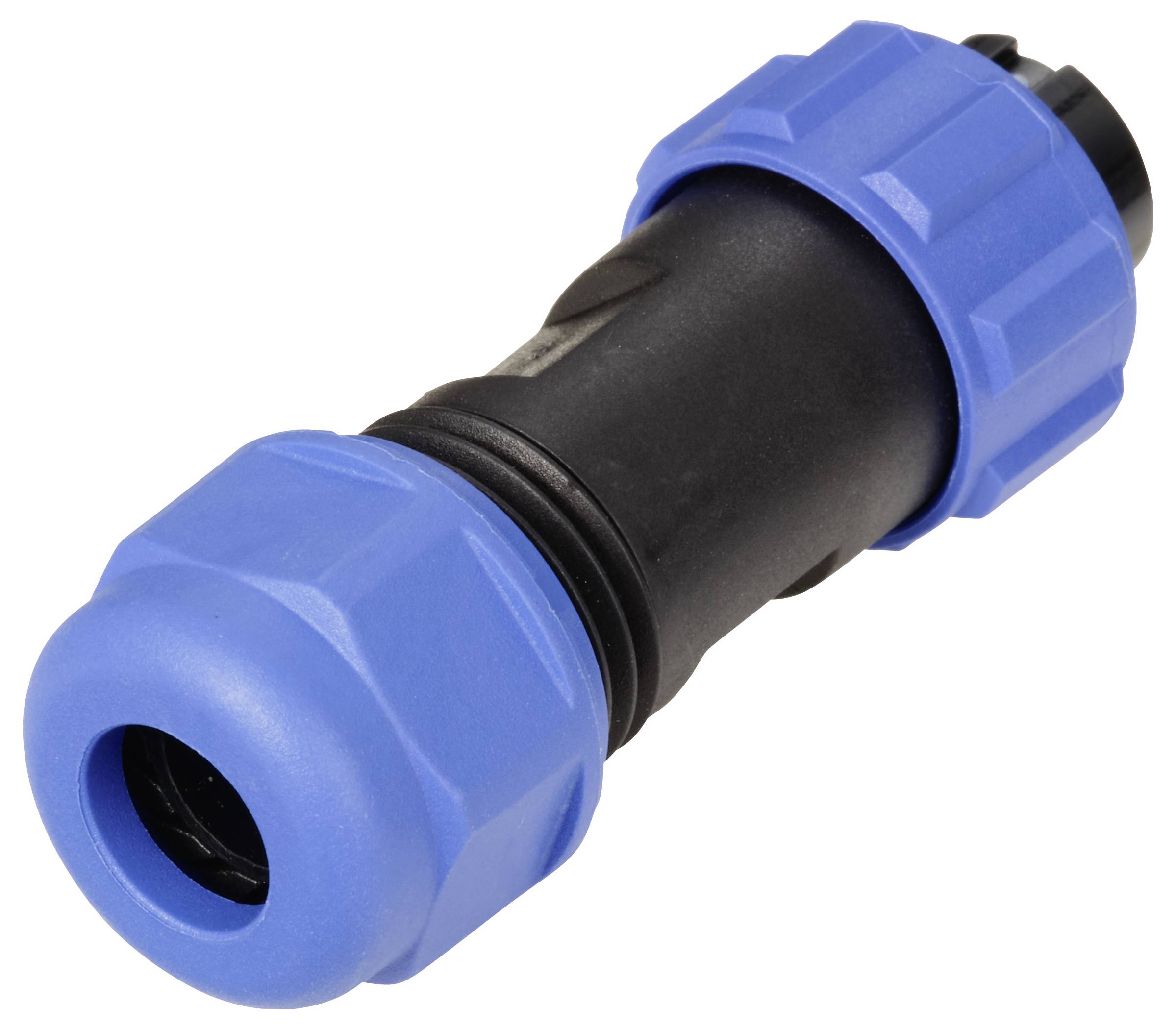 connecteur de cable femelle, droit 6 pôles 5 A 125 V/AC IP68 Weipu SP1310 / S 6 II