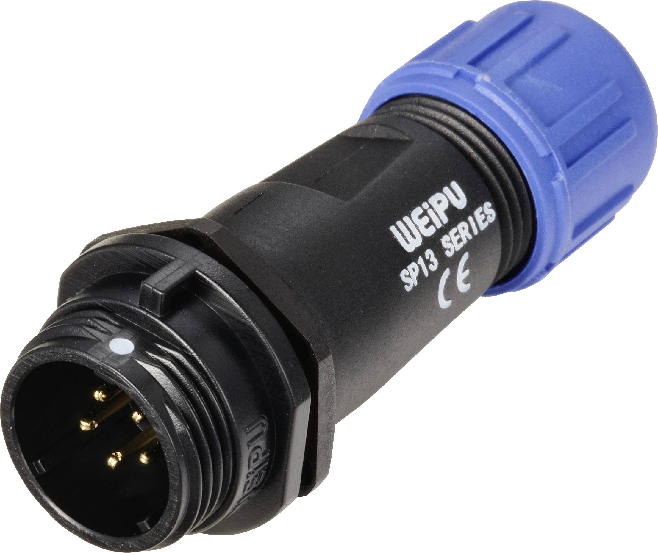 Connecteur de câble mâle, droit In Line 5 pôles 5 A 180 V/AC IP68 Weipu SP1311 / P 5 I