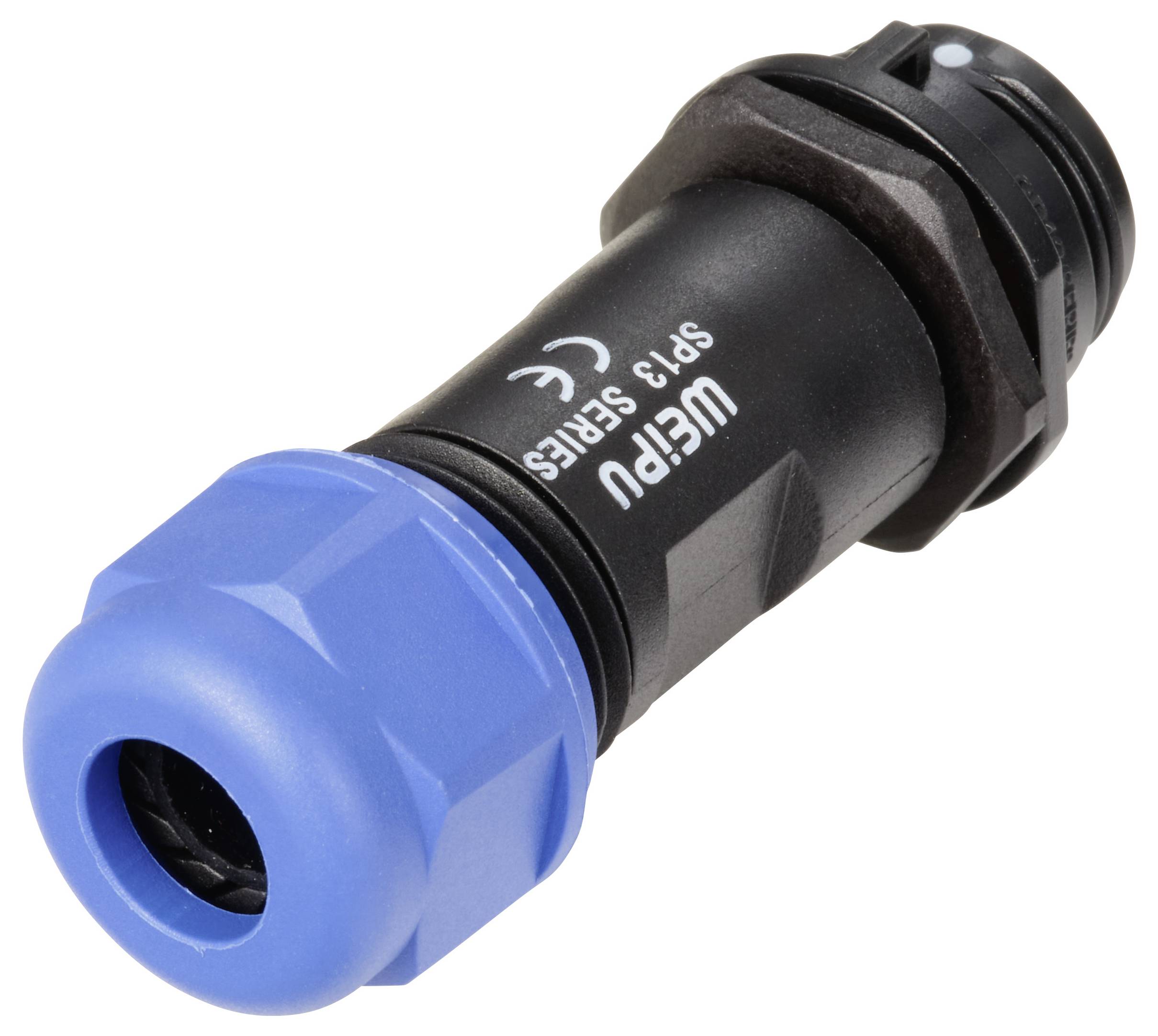 Connecteur de câble mâle, droit In Line pôles 5 A 180 V/AC IP68 Weipu SP1311 / P 5 II