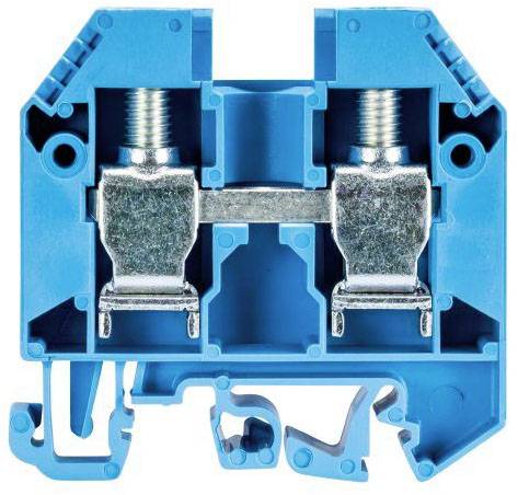 Bornier de traversée selos Wieland Electric 57.516.0155.6 bleu