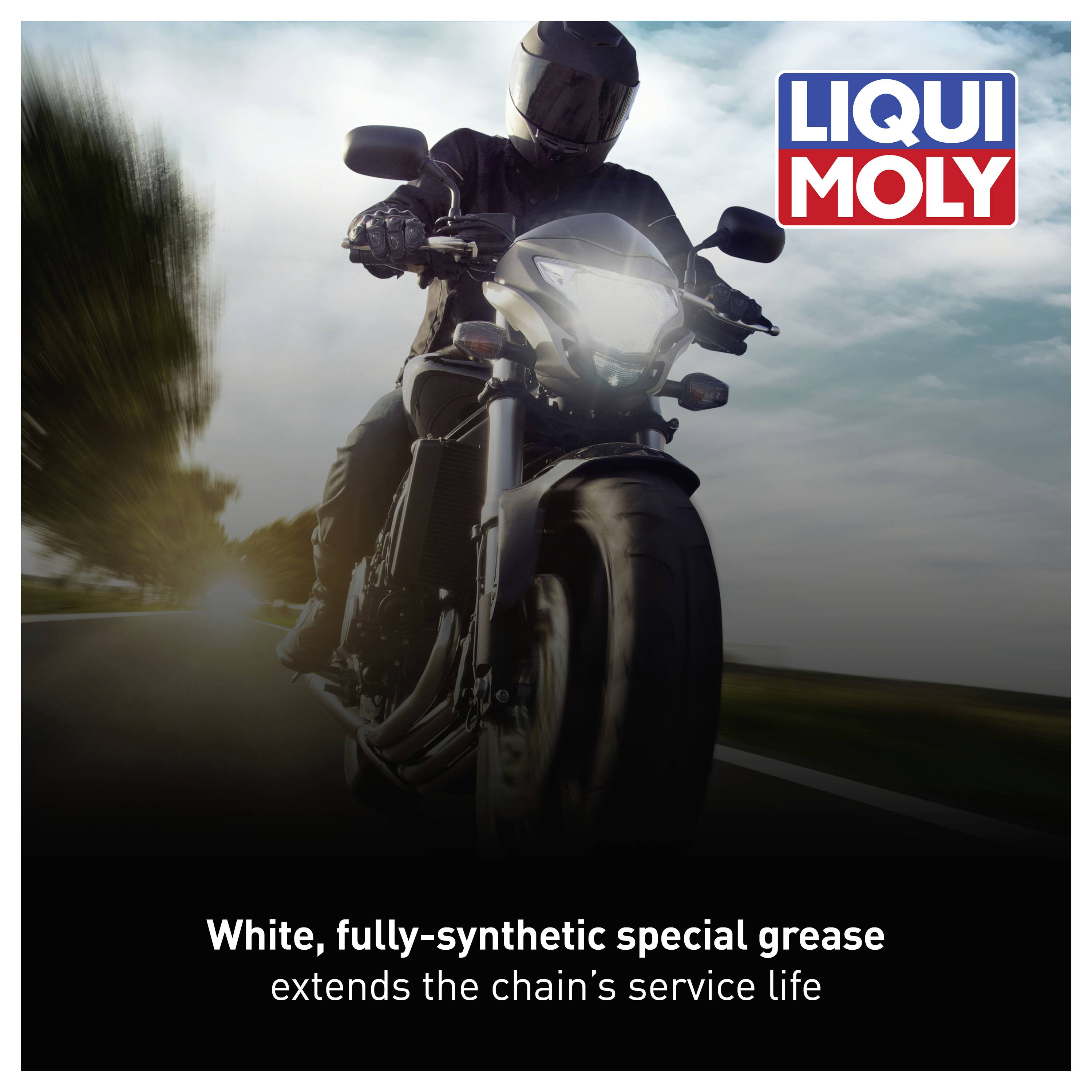Liqui Moly 1591 Chain Lube White Lubrifiant pour chaîne 400 ml