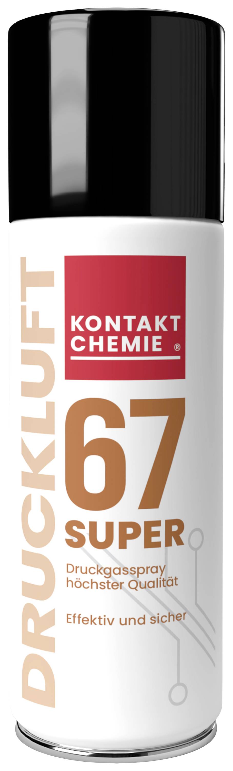 Kontakt Chemie DRUCKLUFT 67 SUPER 33190-DE Spray de pulvérisation non combustible 200 ml