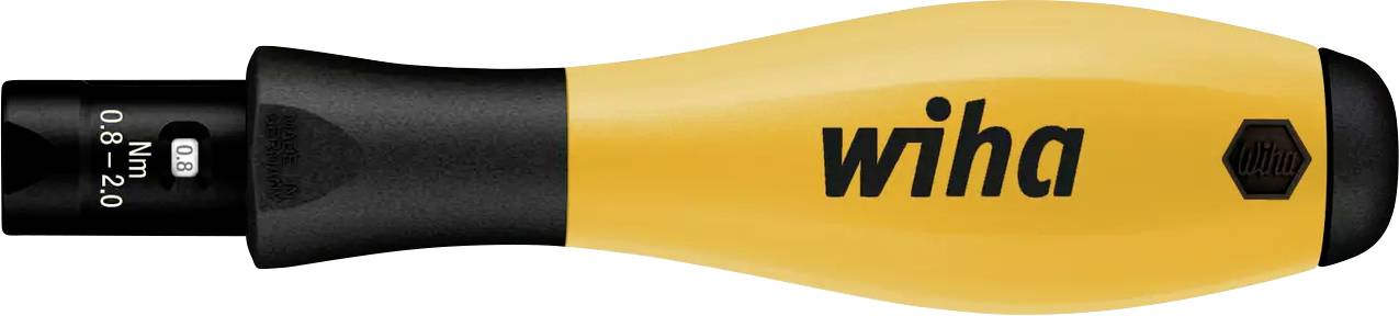 Wiha antistatique (ESD) Tournevis dynamométrique 0.4 - 1 Nm DIN EN 61340-5-1, DIN EN ISO 6789, DIN EN 26789