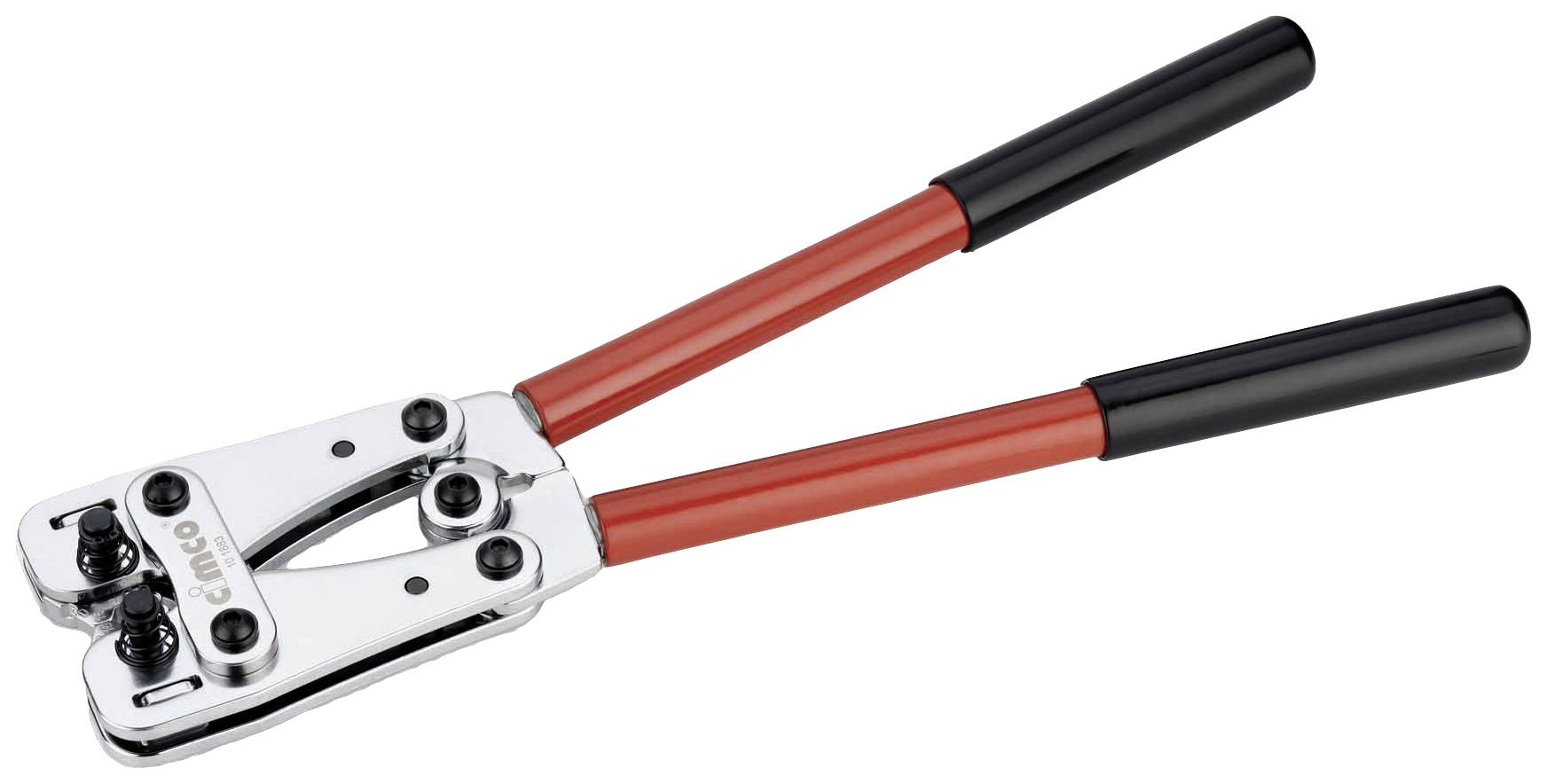 Cimco 101883 Pince à sertir pour cosses à sertir, pour raccords à sertir 6 à 50 mm²