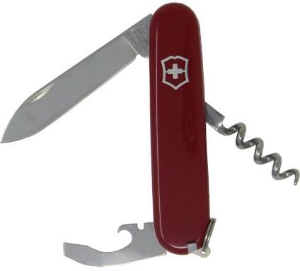 Victorinox Waiter 0.3303 Couteau suisse Nombre de fonctions 9 rouge