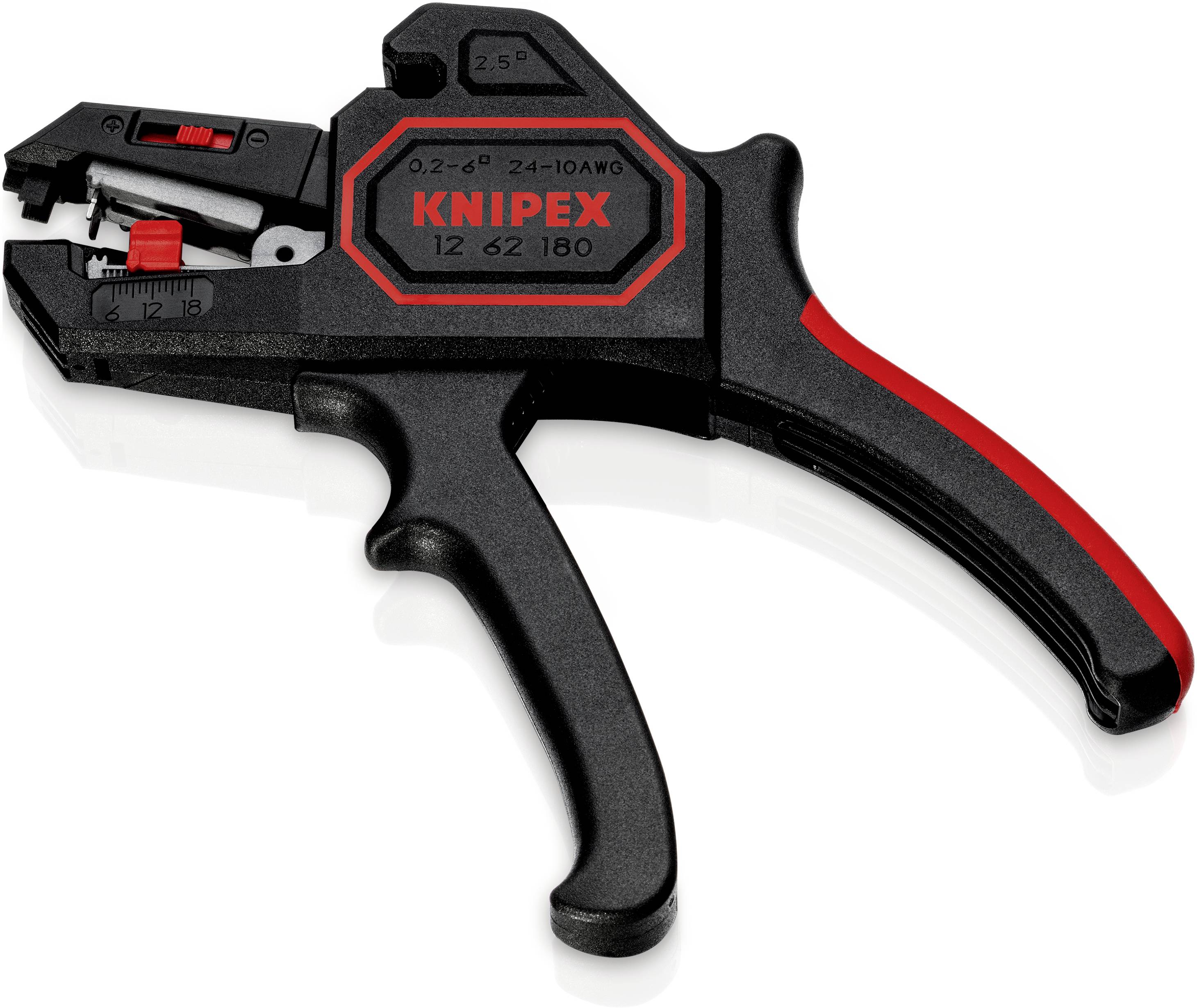 Pince à dénuder automatique de 0.2 à 6mm² Knipex 12 62 180