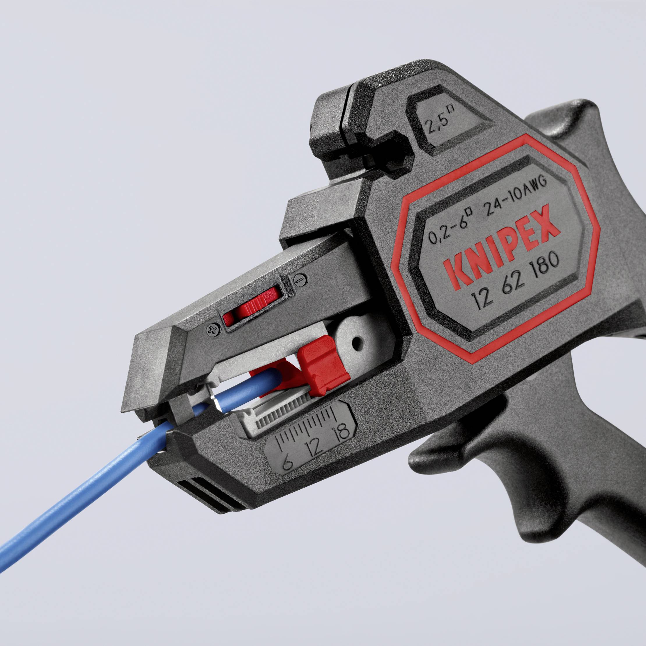 Pince à dénuder automatique de 0.2 à 6mm² Knipex 12 62 180