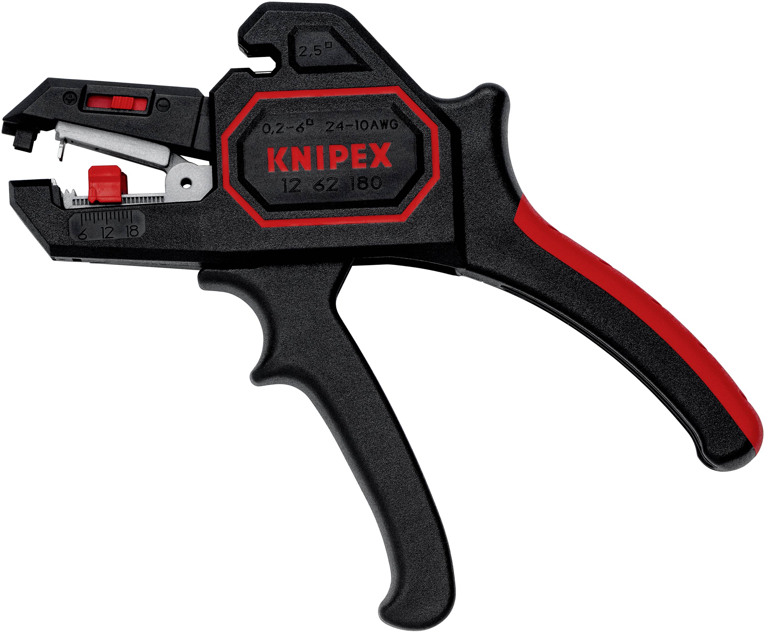 Pince à dénuder automatique de 0.2 à 6mm² Knipex 12 62 180