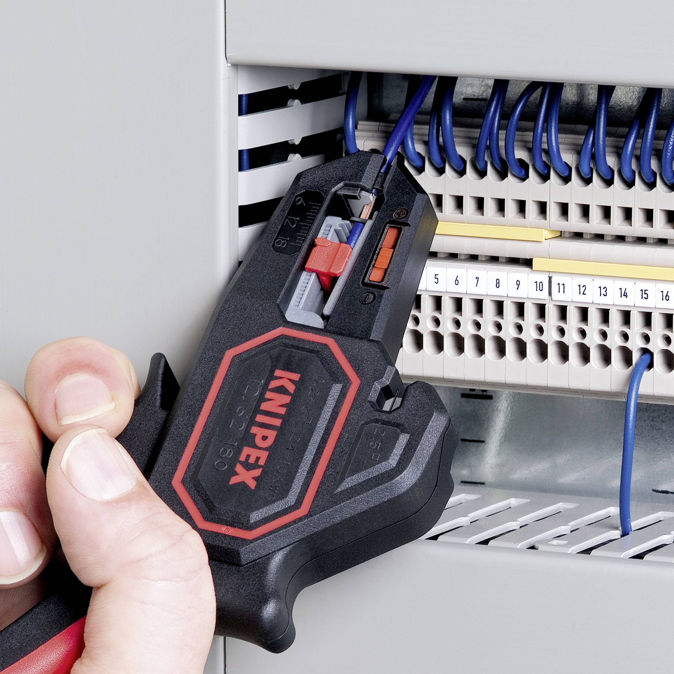 Pince à dénuder automatique de 0.2 à 6mm² Knipex 12 62 180