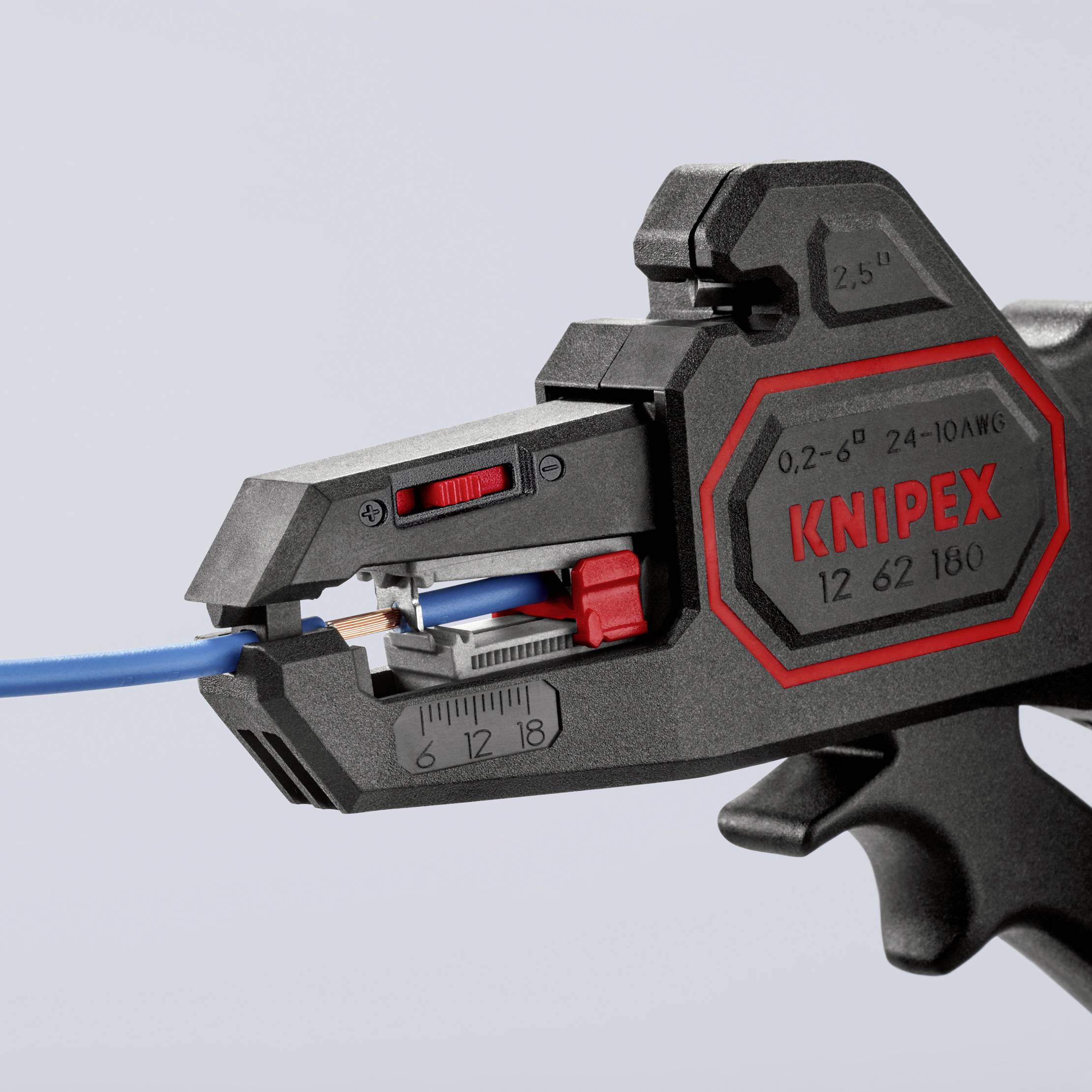 Pince à dénuder automatique de 0.2 à 6mm² Knipex 12 62 180