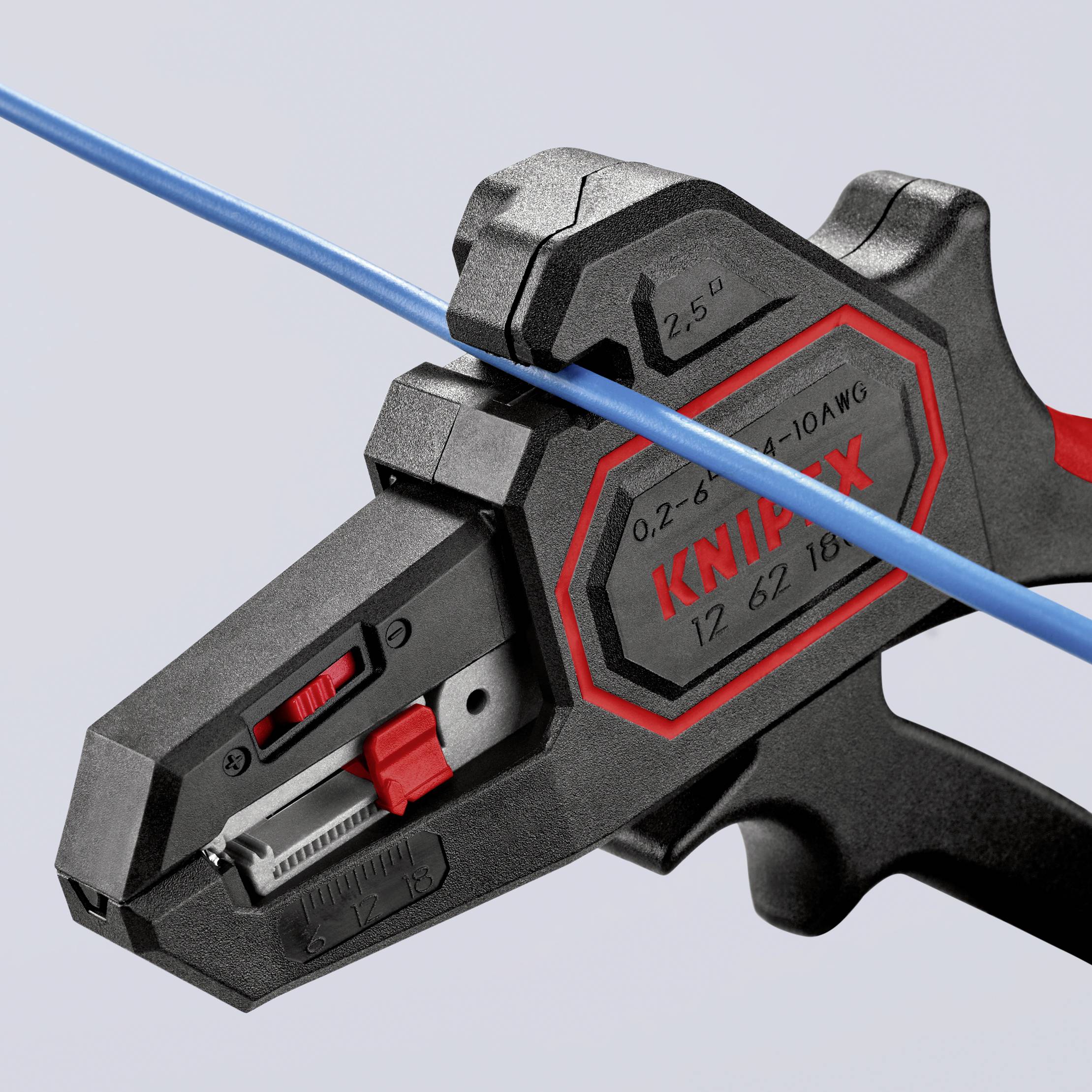 Pince à dénuder automatique de 0.2 à 6mm² Knipex 12 62 180