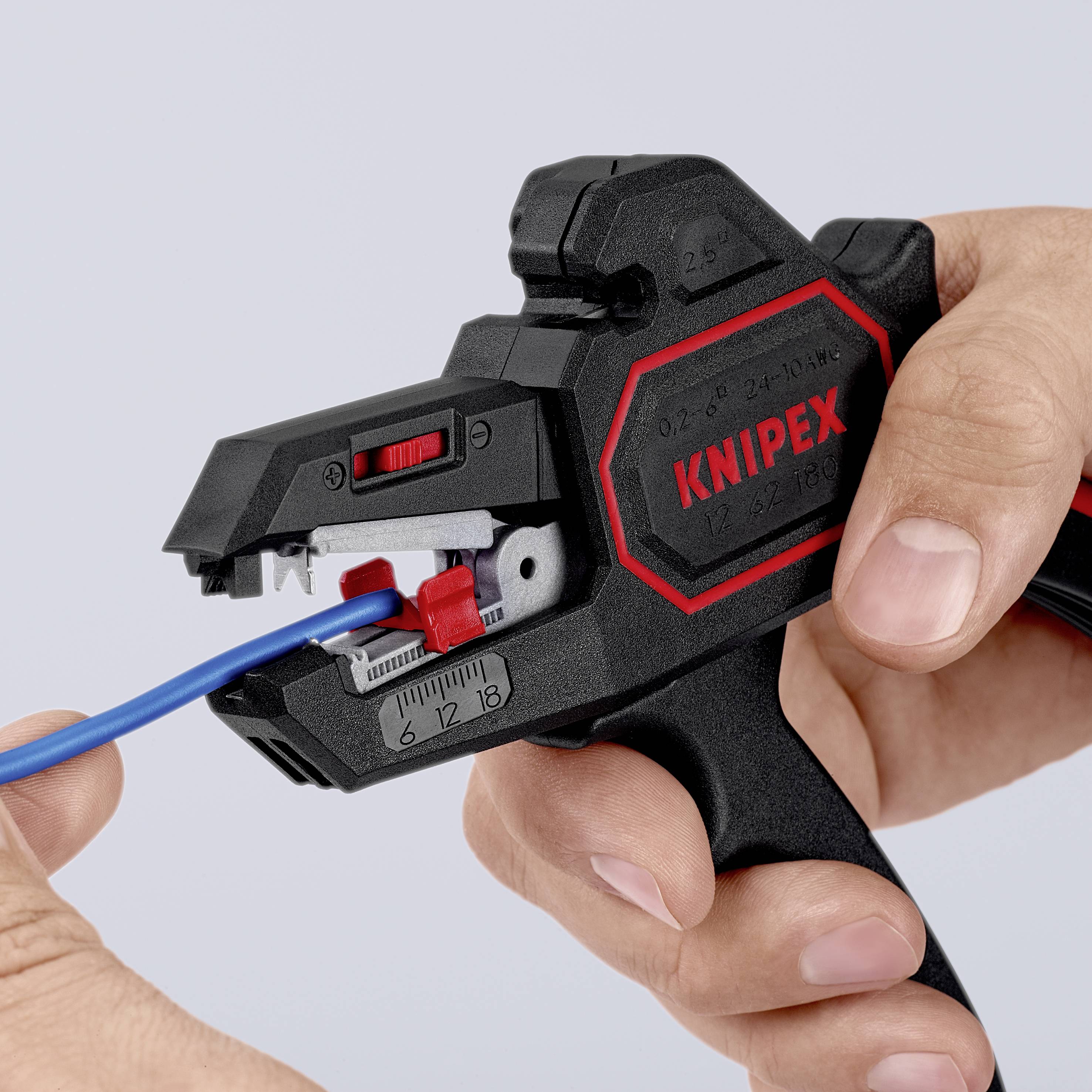 Pince à dénuder automatique de 0.2 à 6mm² Knipex 12 62 180