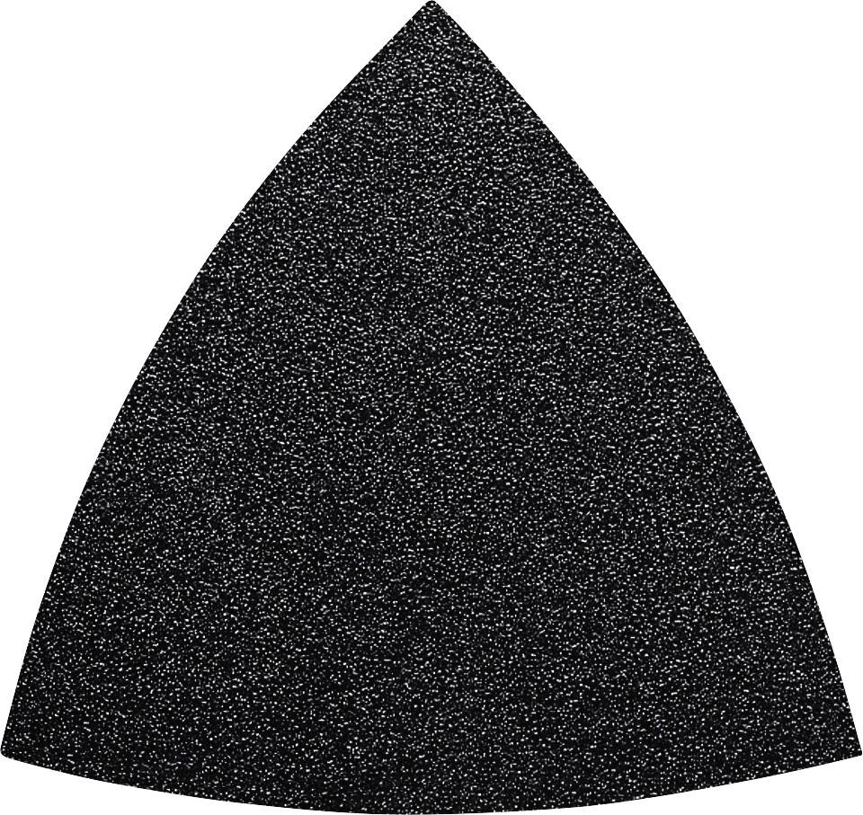 Feuille abrasive Delta avec bande auto-agrippante, non perforé Fein 63717083015 Grain 80 Cote d'encoignure 80 mm 50 pc(s)
