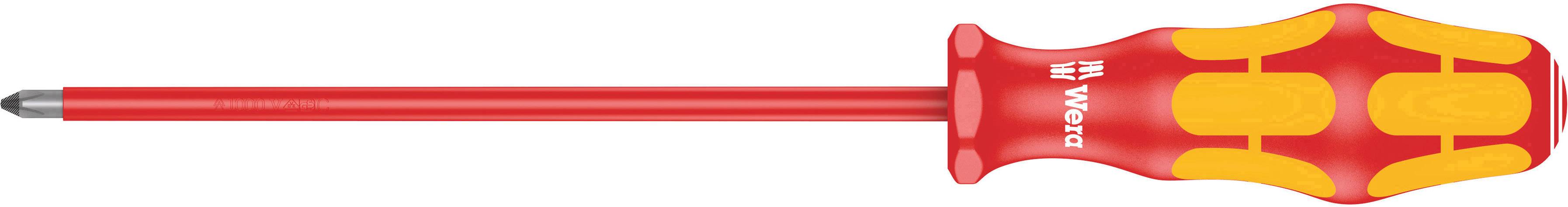 Wera 162 i 05006153001 VDE Tournevis cruciforme PH 1 Longueur de la lame: 150 mm DIN EN 60900