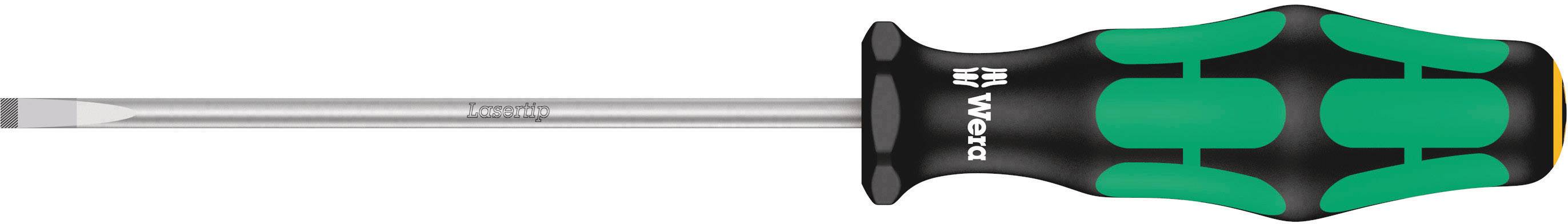 Tournevis pour vis à fente 0.6 mm x 3.5 mm Wera 335 05008015001 Longueur de la lame: 100 mm