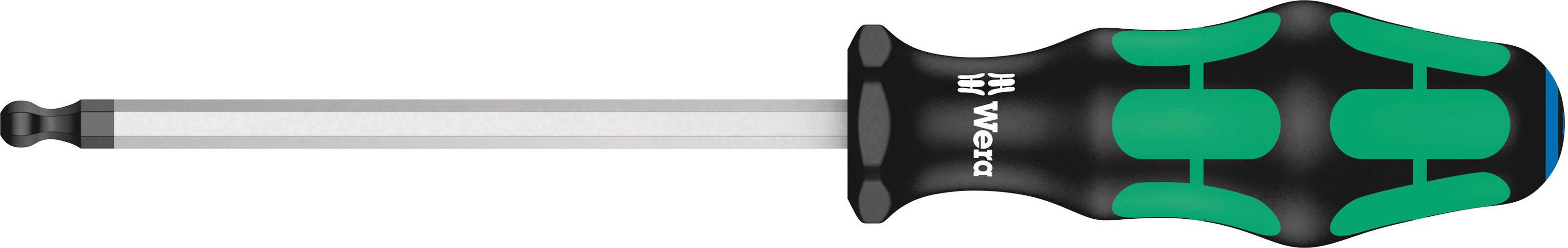 pour l'atelier Clé coudée pour vis à 6 pans creux Wera 352 Taille (métrique): 6.3 mm 1/4 pouces