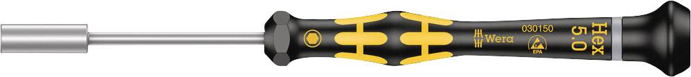 Tournevis à manche noir et détails jaunes, adapté pour les vis Torx de taille T6, de la marque mentionnée.