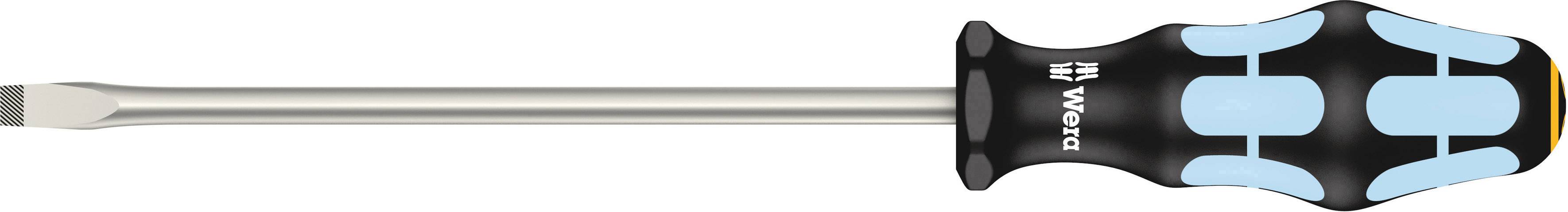 Wera 3334 pour l'atelier Tournevis pour vis à fente Largeur de la lame: 8 mm Longueur de la lame: 175 mm