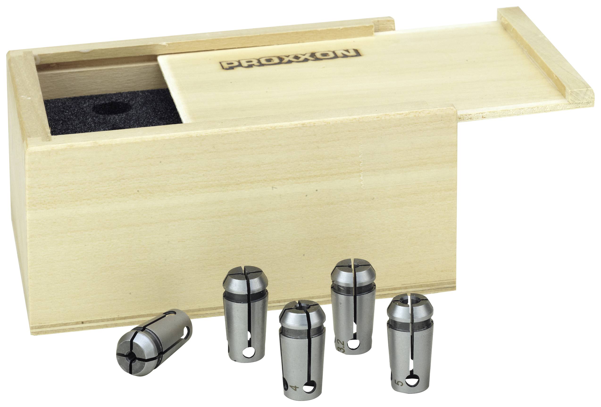 Lot de 5 pinces de serrage pour Proxxon FF 230 et PD 230/E