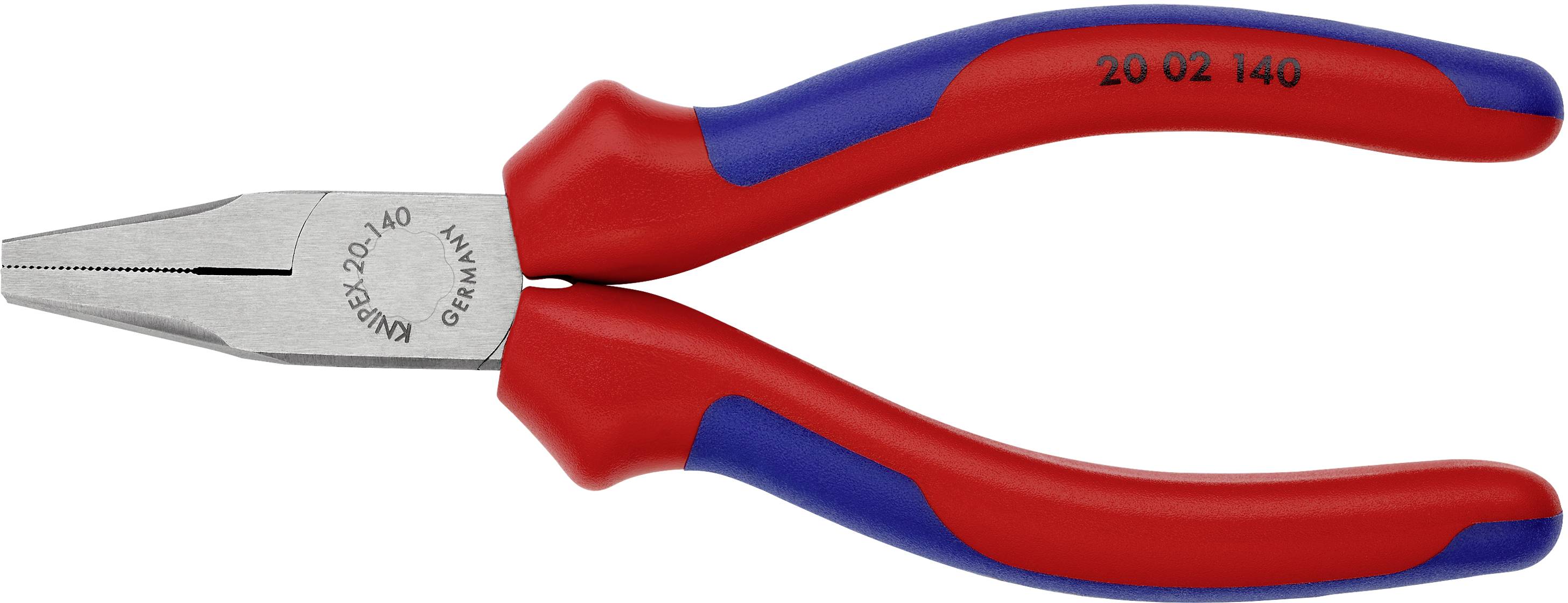 Knipex 20 02 140 pour l'atelier Pince à becs plats droite 140 mm