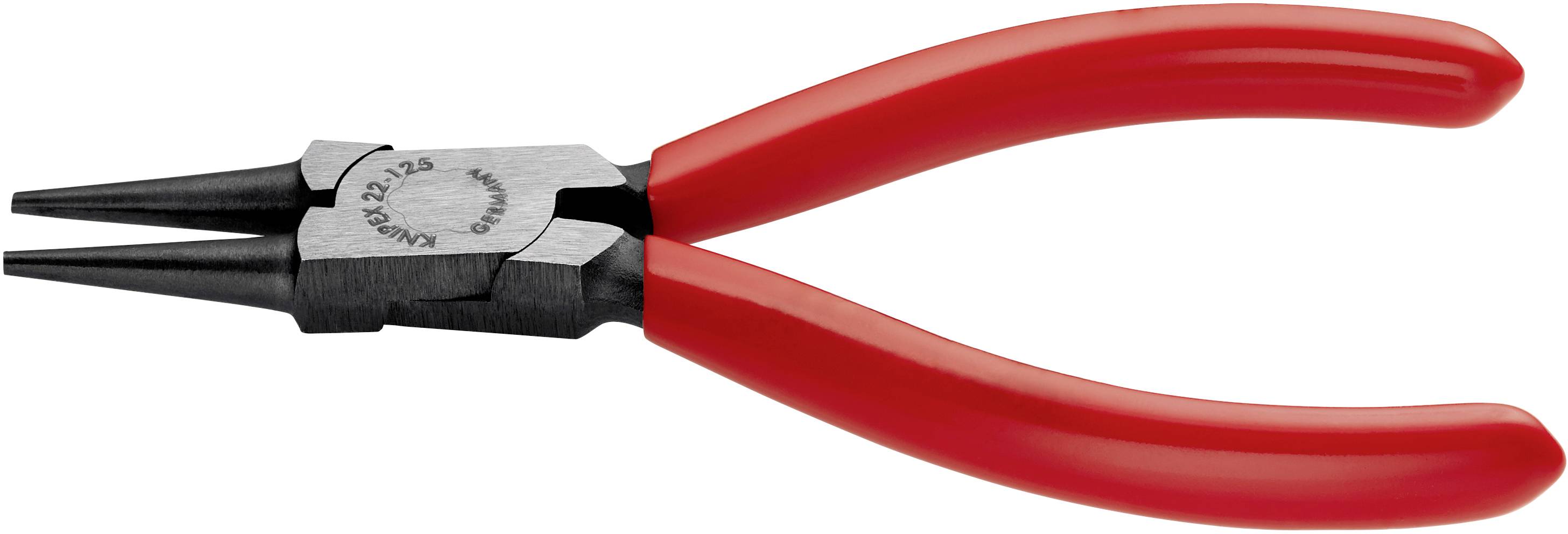 Knipex 22 01 125 pour l'électronique et la mécanique de précision Pince à bouts ronds droite 125 mm