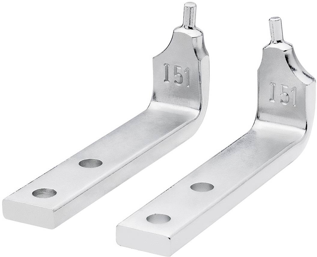 Knipex 44 29 J51 Bec de rechange Adapté pour (pinces pour circlips) circlips intérieurs 122-300 mm Forme de la panne (détails)