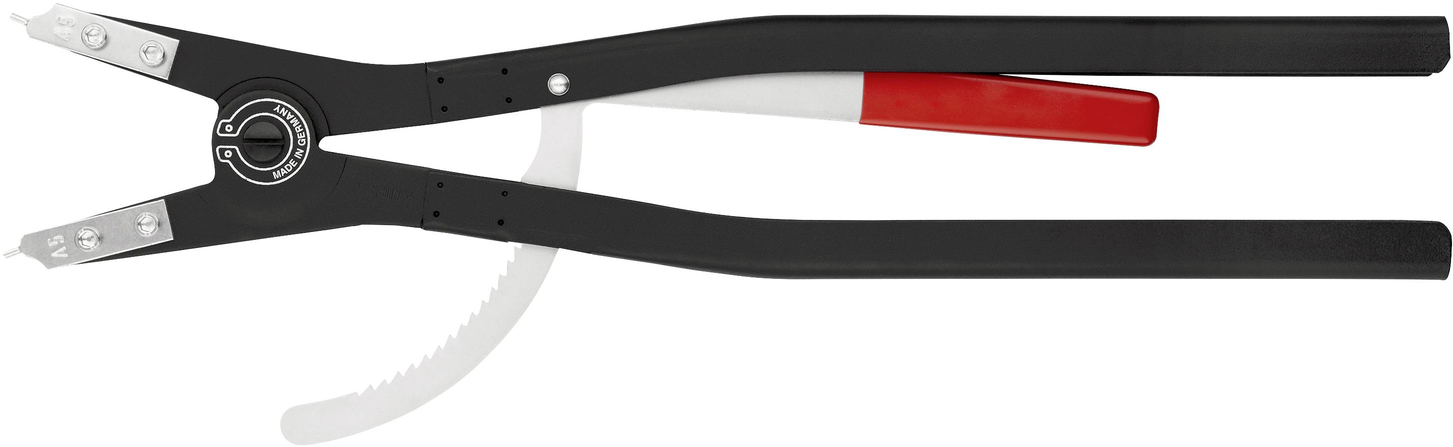 Knipex 46 10 A5 Pince pour circlips Adapté pour (pinces pour circlips) circlips extérieurs 122-300 mm Forme de la panne (détails)