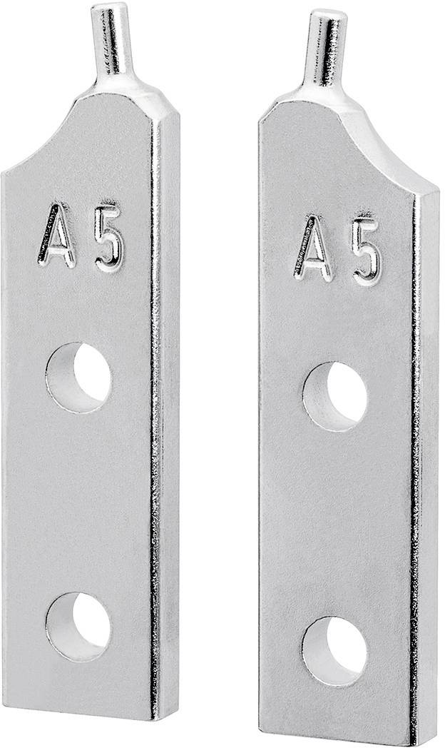 Knipex 46 19 A5 Bec de rechange Adapté pour (pinces pour circlips) circlips extérieurs 122-300 mm Forme de la panne (détails)